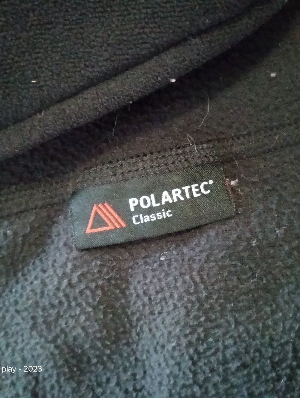 The North Face Polartec Classic TKA 100 Hoodie French Terry Black Medium - Picture 9 of 12